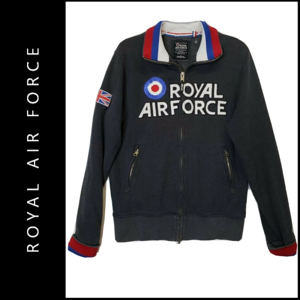 Royal Air Force Long Sleeve Full Zipper Sweatshirt